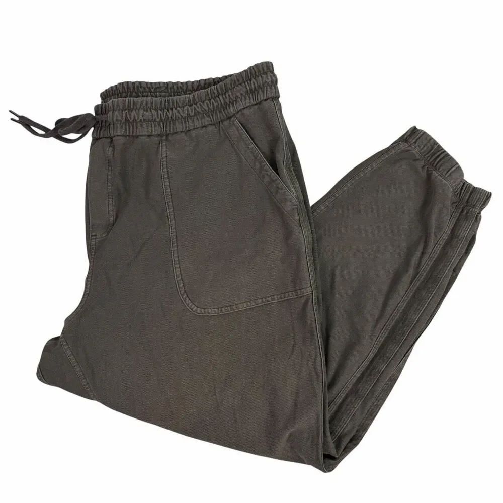 Athleta Farallon Jogger Cypress Green Size 22 Organic Cotton